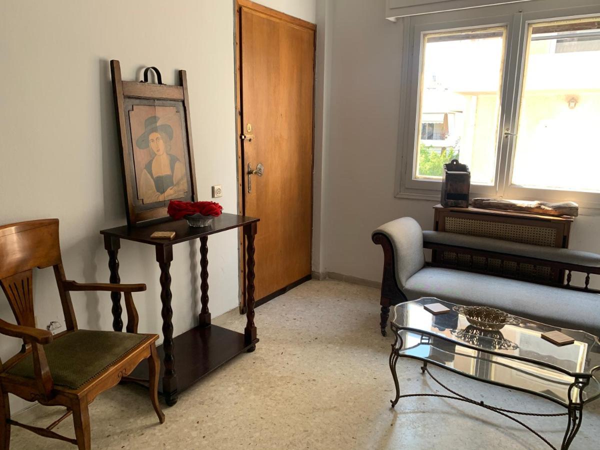 Ferienwohnung Vintage 70S Flat Athen Exterior foto