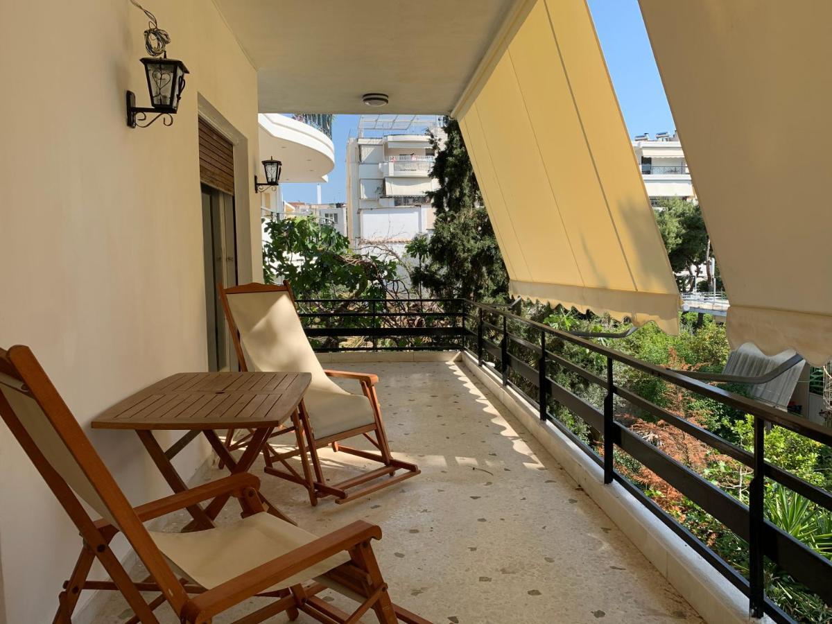 Ferienwohnung Vintage 70S Flat Athen Exterior foto